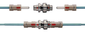 radio-frequency connector / fiber optic / USB / circular