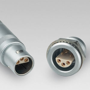 radio-frequency connector / coaxial / USB / circular