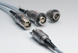 hybrid connector / coaxial / push-pull / multipolar