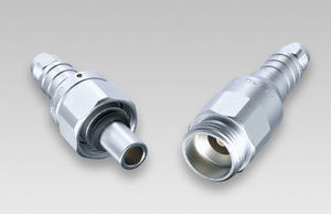 audio/video connector / coaxial / screw / multipole