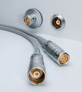 data connector / coaxial / DIN / push-pull