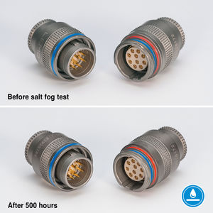 RF connector / DIN / aluminium / with corrosion resistant coating
