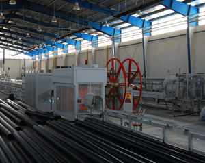 tube extrusion line / for PE