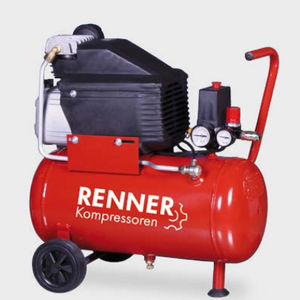 air compressor / mobile / AC / piston