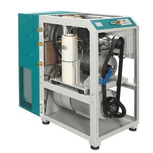 air compressor / stationary / electrically-powered / screw