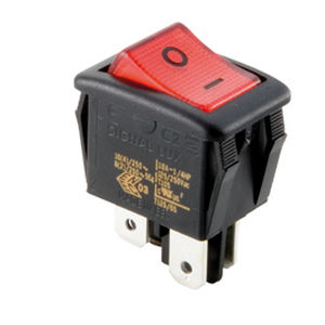 rocker switch / bipolar / on/off