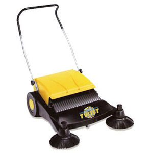 walk-behind sweeper / motorless