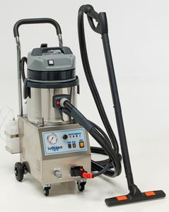 steam cleaner / electric / mobile / stainless steel