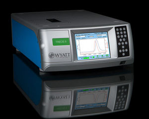 evaporative light scattering macromolecular characterization instrument
