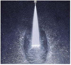 descaling nozzle / cleaning / spray / flat spray