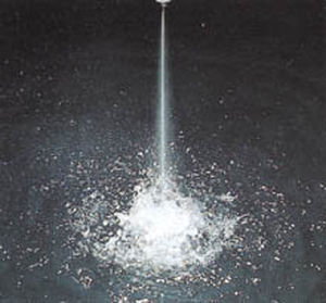 spray nozzle / for liquids / solid-stream spray / stainless steel