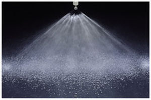 spray nozzle / flat spray / steam / stainless steel