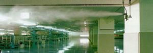 compressed air humidifier / water spray / high-efficiency