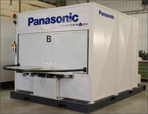 robotic arc welding cell