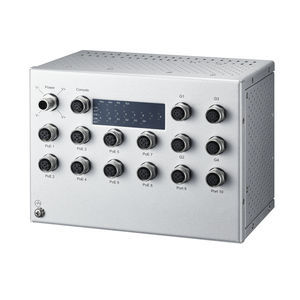 managed network switch / 14 ports / PoE
