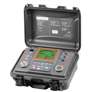 insulation tester / continuity / for electrical installations / cable