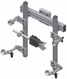 pneumatic gripper / angular / 2-jaw / vacuum