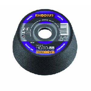 surface treatment wheel / cylindrical / metal
