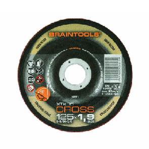 cut-off grinding wheel / deburring / cutting / flat