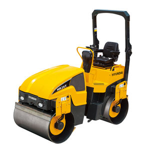 tandem road roller / articulated