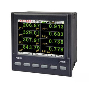 electrical network analyzer / voltage / color / harmonic
