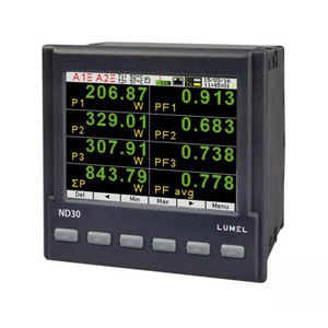 electrical network analyzer / voltage / color / harmonic