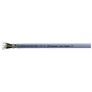 halogen-free electrical cable / data / power / DIN