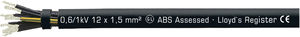 power cable / DIN / flame-retardant / multi-conductor