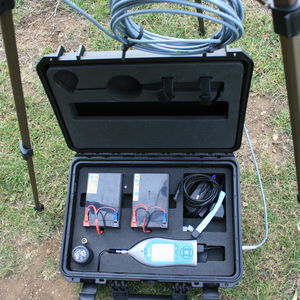 noise measurement kit / exterior / portable