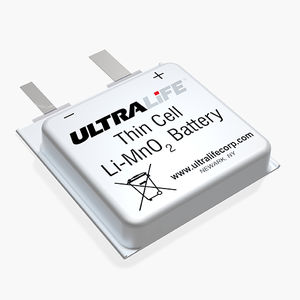 Li/MnO2 battery / thin / primary / UL