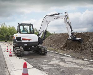 midi excavator / crawler / for construction / diesel