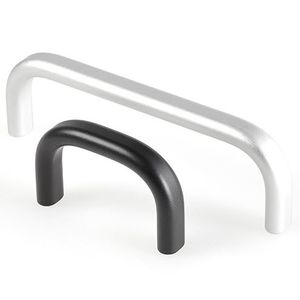 pull handle / door / aluminum / U-shaped