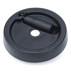 control handwheel / solid / swing-handle / polyamide