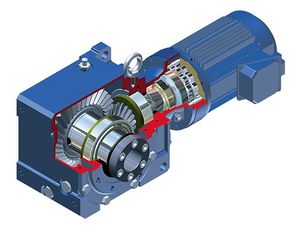 cycloidal gear reducer / bevel / orthogonal / high-rigidity