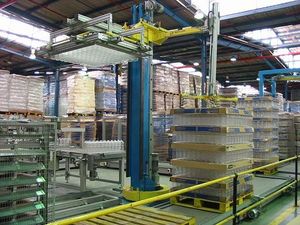 tower palletizer / automatic / bottle