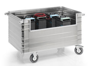 transport cart / aluminum / multipurpose / with swivel casters