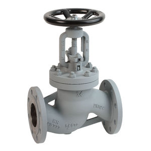 globe valve / with handwheel / for hot water / for air
