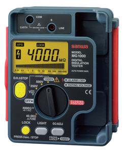 insulation resistance meter / portable