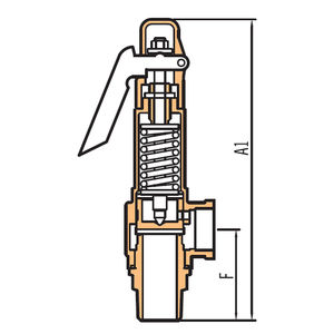 directional safety valve