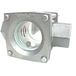 glass flow indication sight glass