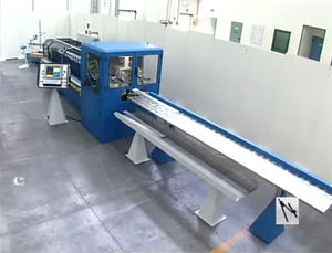 profile roll forming line / punching / cutting / precision
