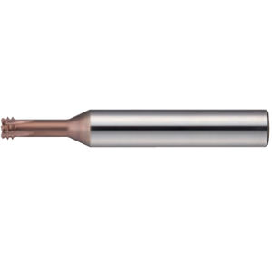 end mill milling cutter / thread / coated / for hardened steel