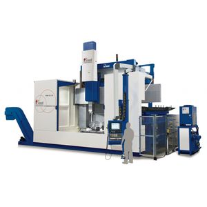 CNC lathe / vertical / 2-axis / large