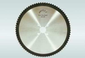 circular saw blade / tungsten carbide / for steel