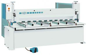 electric shear / for metal sheets / guillotine
