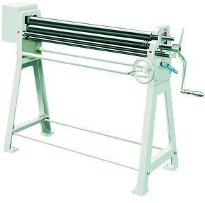 2-roller plate bending machine / manual