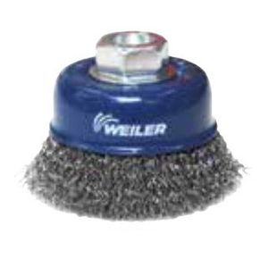 cup brush / cleaning / stainless steel / steel