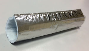 thermal protection sleeve / tubular / for electrical cables / PET