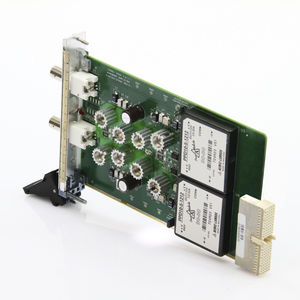 signal amplifier / wide-band / PXI card / rack-mount