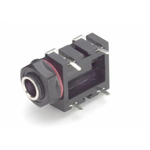 jack connector / PCB / female / polyamide